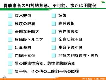 胃ろう患者の相対的禁忌、不可能、または困難例